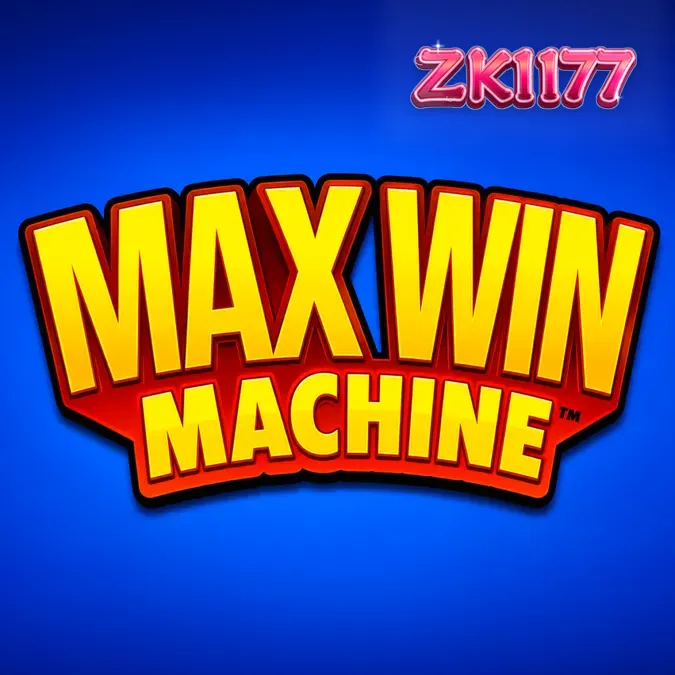 Tampilan layar slot Max Win Machine dengan gulungan 3x1 dan simbol Lucky Seven yang sederhana.